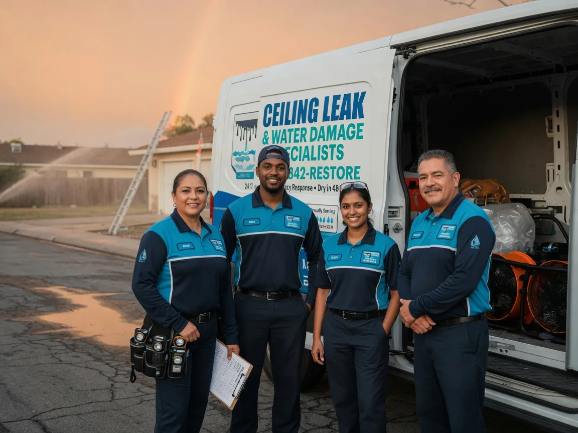Ceiling Leak Cleanup company in Luther, OK